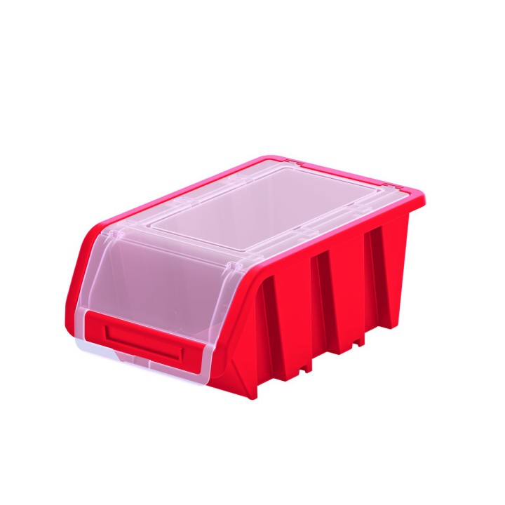 Stapelboxen 490 × 298 × 210 mm – Sichtlagerkästen für Werkstatt & Lager