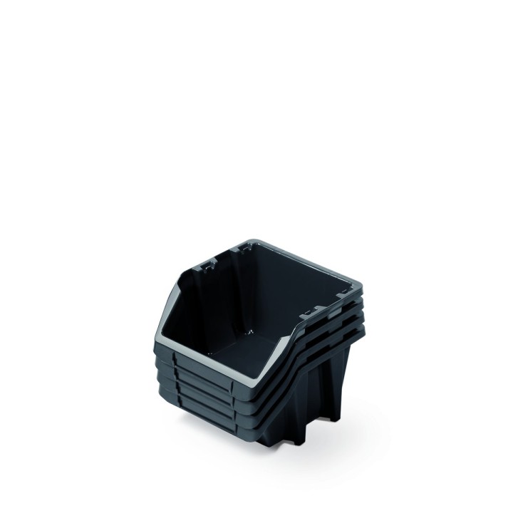 16 Hängeboxen 92 × 77 × 60 mm für Werkzeugwand