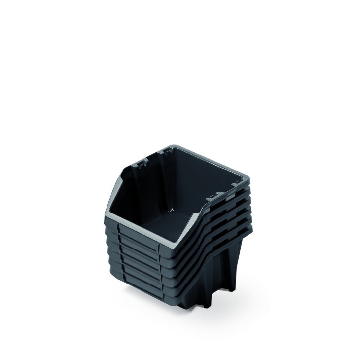 10 Hängeboxen 118 × 98 × 70 mm für Werkzeugwand
