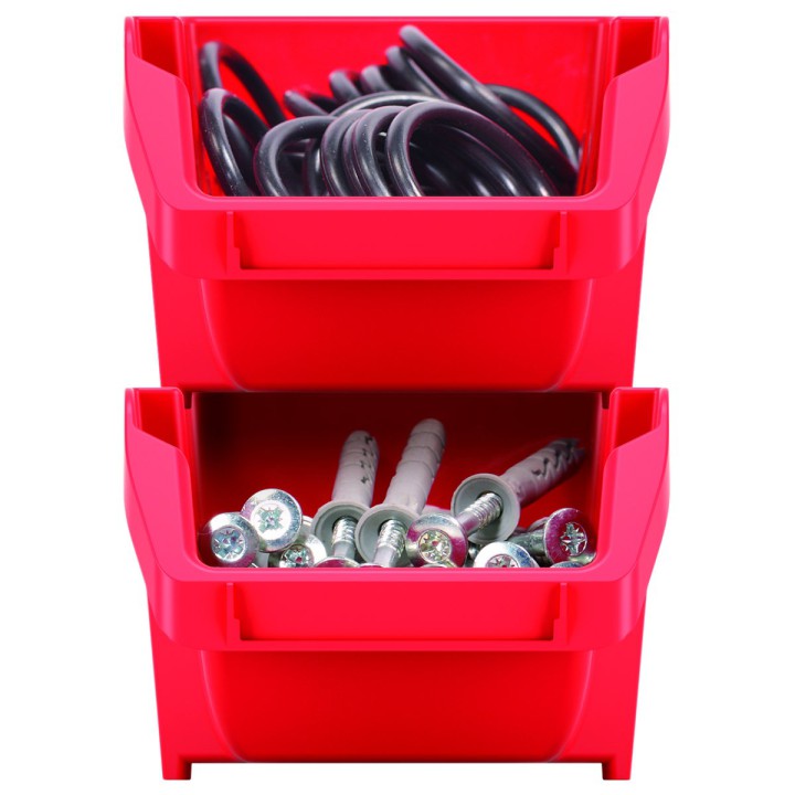8 Hängeboxen 160 × 98 × 70 mm für Werkzeugwand