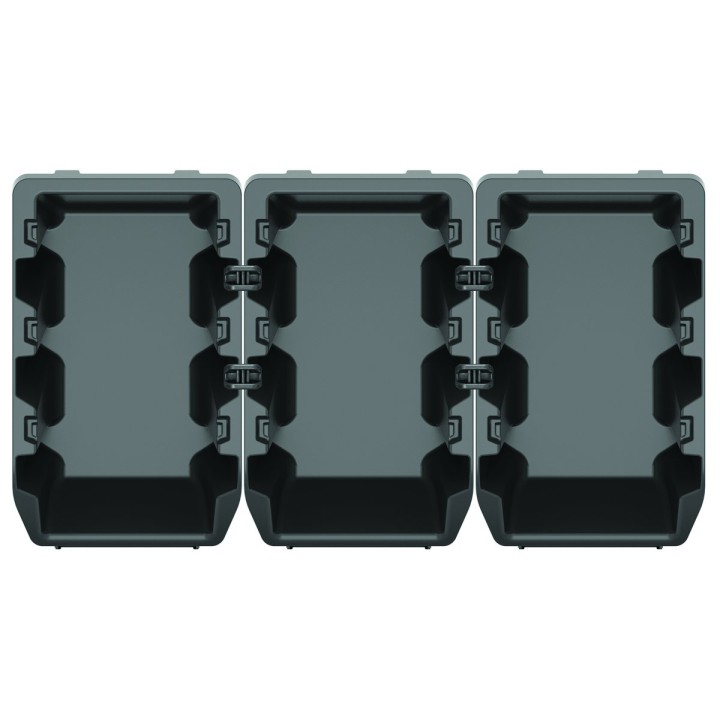 8 Hängeboxen 160 × 98 × 70 mm für Werkzeugwand