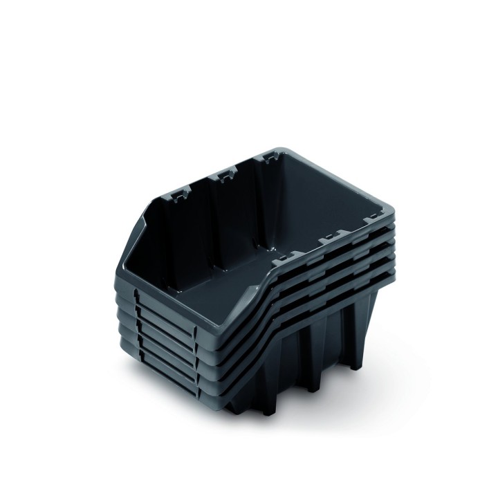 5 Hängeboxen 198 × 118 × 84 mm für Werkzeugwand