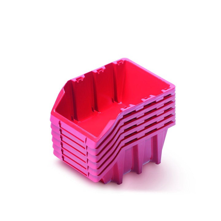 6 Hängeboxen 249 × 158 × 114 mm für Werkzeugwand
