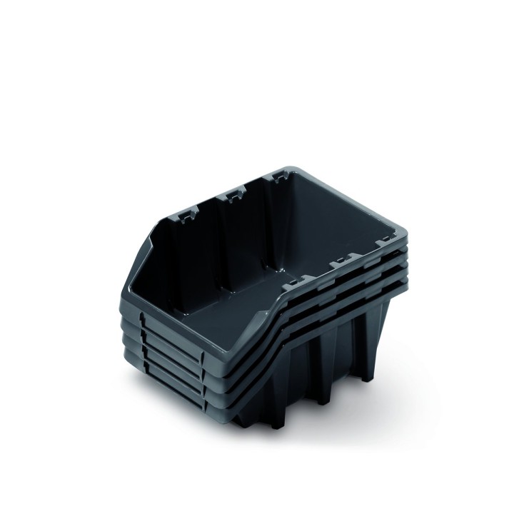 4 Hängeboxen 295 × 198 × 133 mm für Werkzeugwand