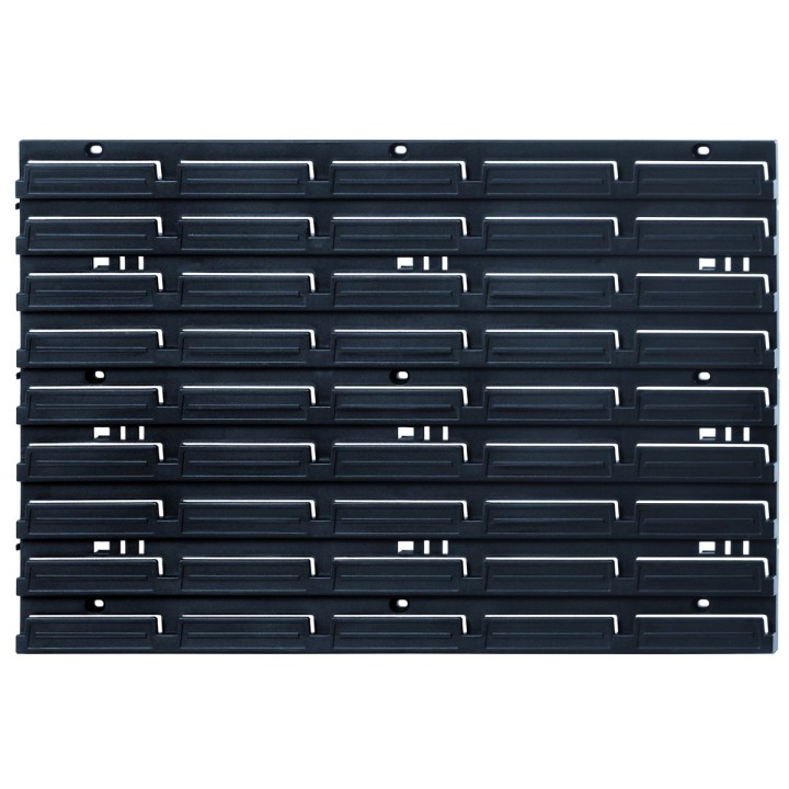 Werkzeugwand-Paneel 576 × 390 mm schwarz