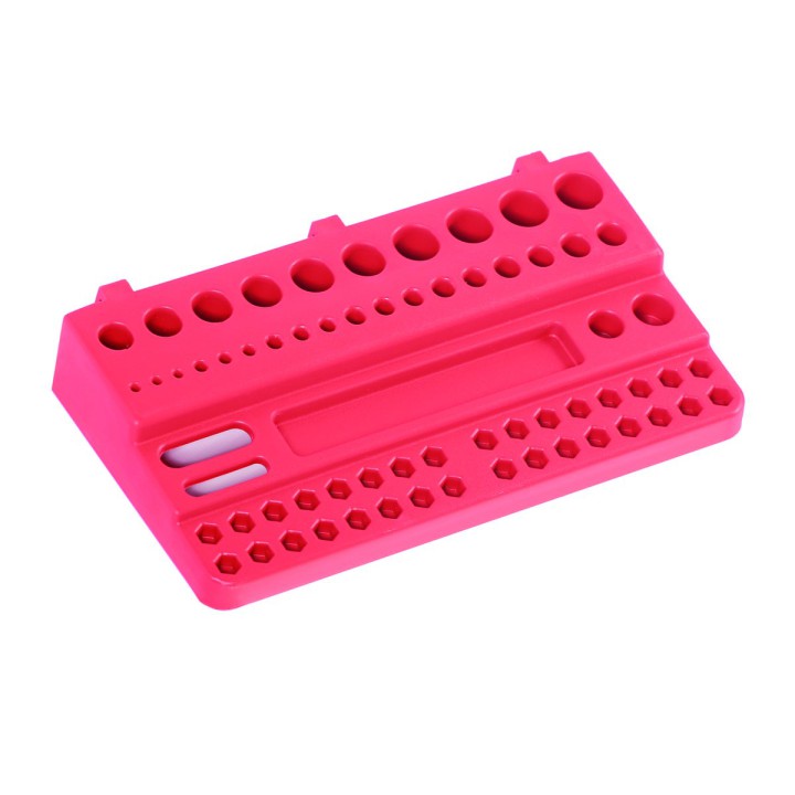 Ablage für Werkzeugwand 190 × 111 mm, 2 Stück, rot