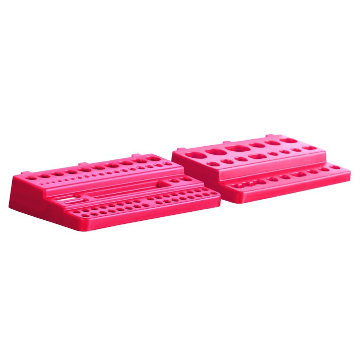 Ablage für Werkzeugwand 190 × 111 mm, 2 Stück, rot