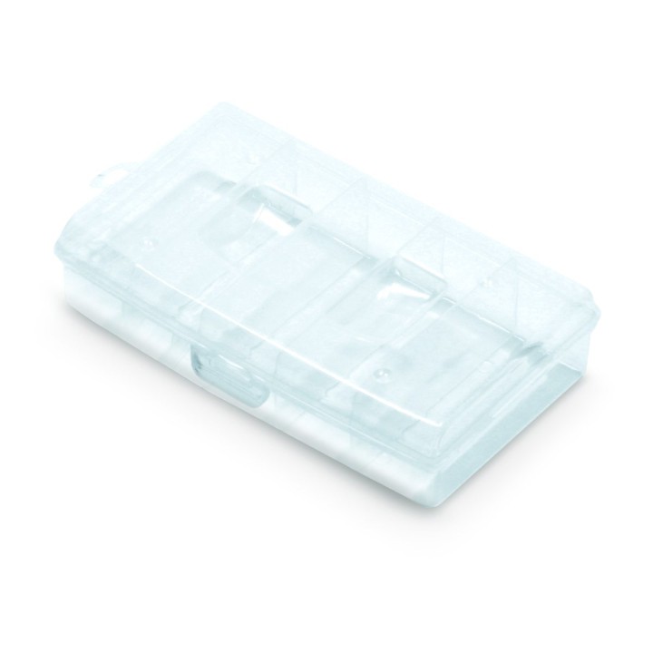 Sortimentskasten transparent mit Fächern 198 × 117 × 45 mm
