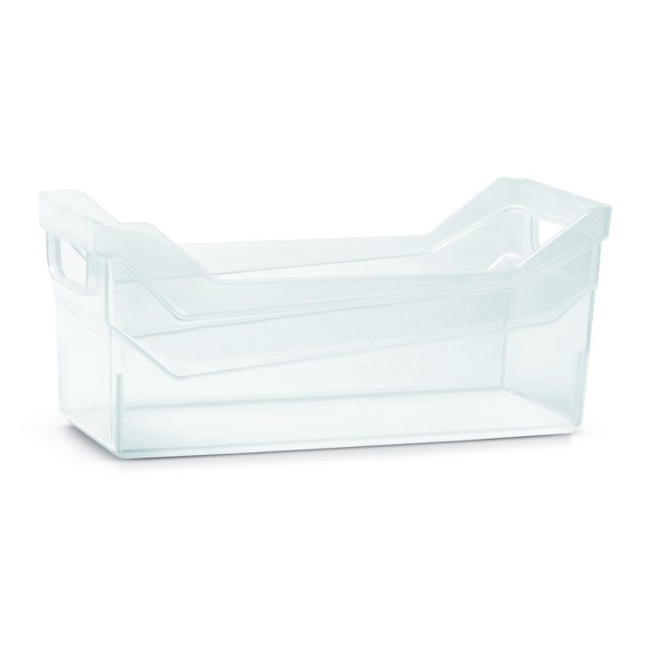 Aufbewahrungsbox transparent 3 L, flach – 279 × 120 × 120 mm
