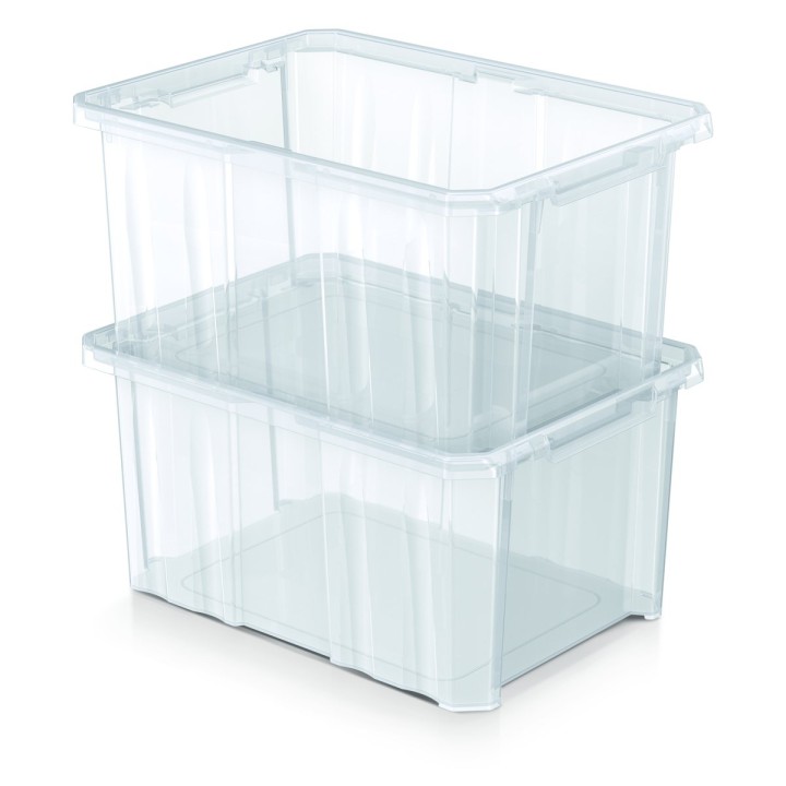 Lagerbox transparent 16 L – 400 × 300 × 200 mm