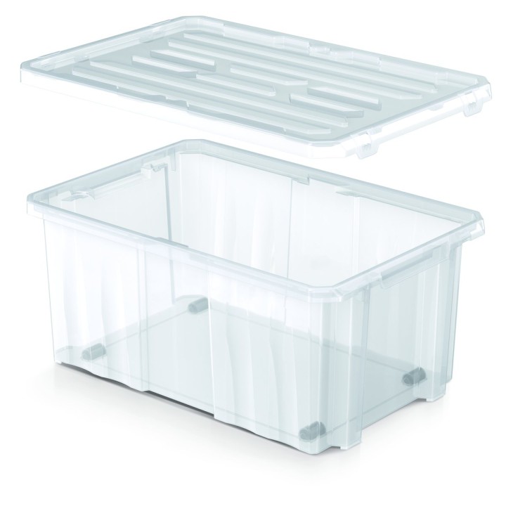 Deckel transparent für Lagerbox 600 × 400 mm