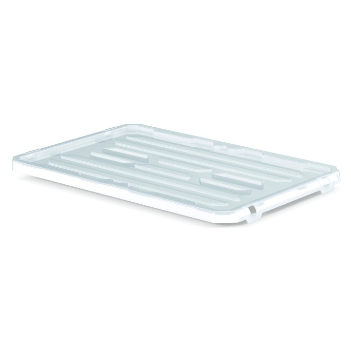 Deckel transparent für Lagerbox 600 × 400 mm