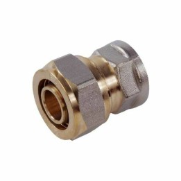 PEX Klemmring Übergang mit Innengewinde – Schraubfitting Messing für Verbundrohr 16 / 20 / 25 mm