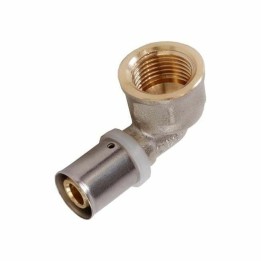 PEX Press Winkel mit Innengewinde – Pressfitting U-Kontur für Verbundrohr 16 / 20 / 25 mm