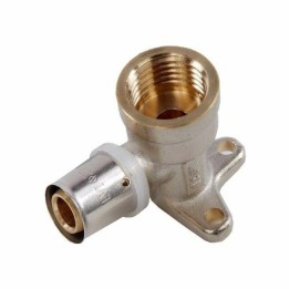 PEX Press Wandwinkel mit Innengewinde – Pressfitting U-Kontur für Verbundrohr 16 / 20 mm