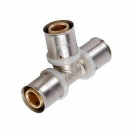PEX Press T-Stück – Pressfitting U-Kontur für Verbundrohr 16 / 20 / 25 mm