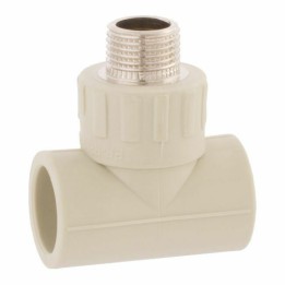 PP-R T-Stück mit Außengewinde – Schweißfitting 20 / 25 mm