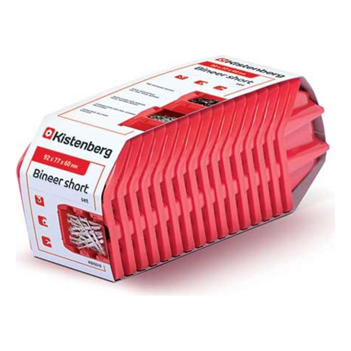 16 Hängeboxen 92 × 77 × 60 mm für Werkzeugwand