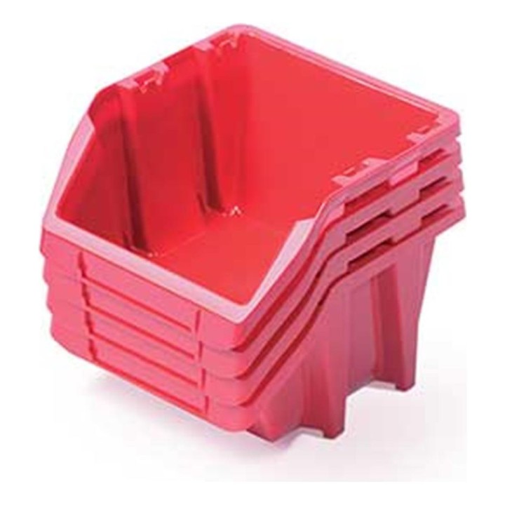 16 Hängeboxen 92 × 77 × 60 mm für Werkzeugwand