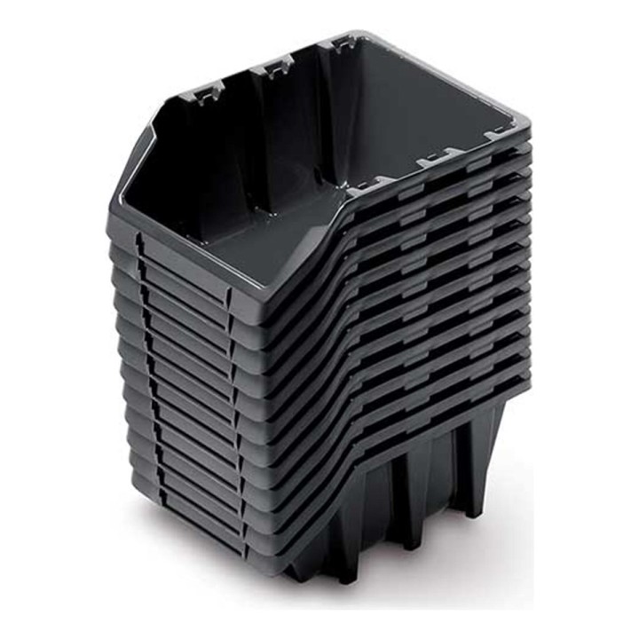 12 Hängeboxen 120 × 77 × 60 mm für Werkzeugwand