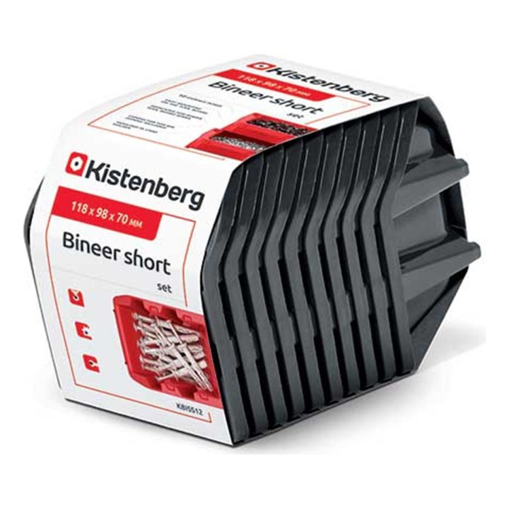 10 Hängeboxen 118 × 98 × 70 mm für Werkzeugwand