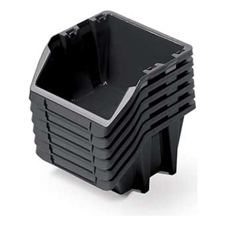 10 Hängeboxen 118 × 98 × 70 mm für Werkzeugwand