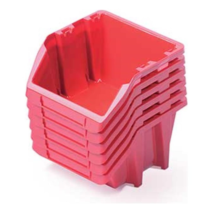 10 Hängeboxen 118 × 98 × 70 mm für Werkzeugwand