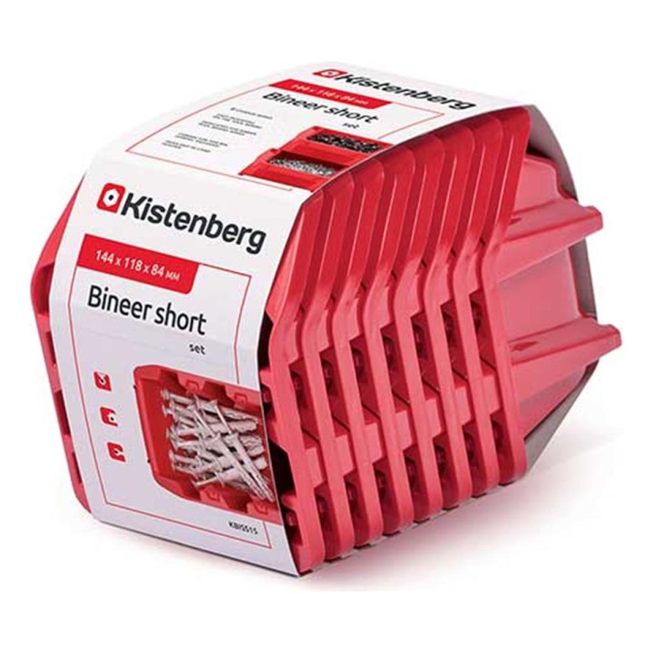 8 Hängeboxen 144 × 118 × 84 mm für Werkzeugwand