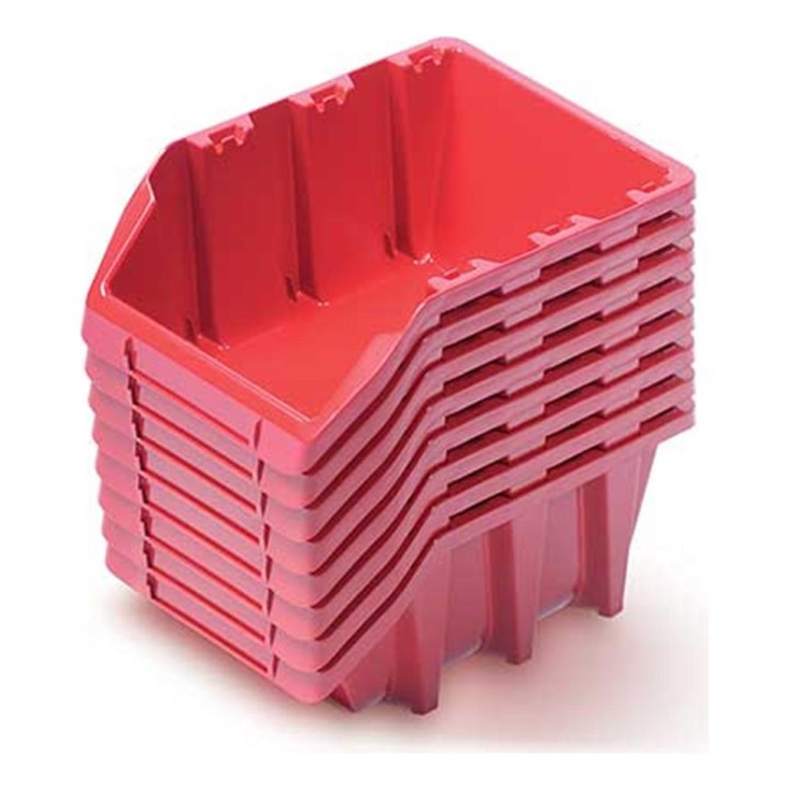 8 Hängeboxen 160 × 98 × 70 mm für Werkzeugwand